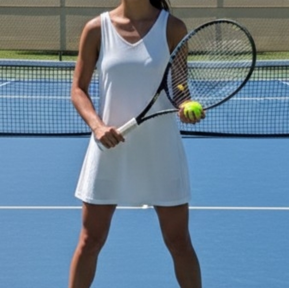 Lululemon Athletica White Mini Dress